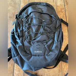 Osprey Questa Black Backpack